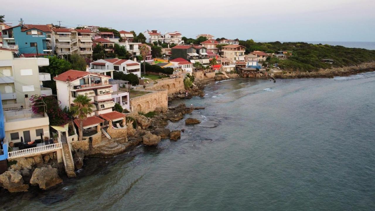 Villa Rena In Front Of The Sea อาร์คูดี ภายนอก รูปภาพ